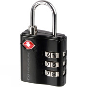 Lucchetto LifeVenture TSA Combi Lock nero Black