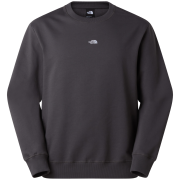 Felpa The North Face U Essential Light Relaxed Crew nero ANTHRACITE GREY