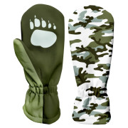 Guanti softshell per bambini WAMU Khaki