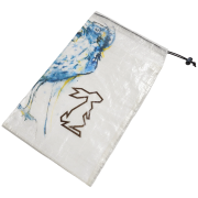 Custodia High Tail Designs Drawstring Stuff Sack Crow bianco Crow