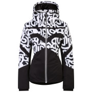 Giacca da sci da donna Dare 2b Rocker Jacket bianco/nero Black & White Graffiti