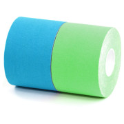 Nastro kinesiologico BronVit Sport Kinesio Tape set blu/verde