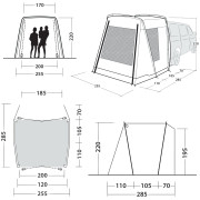 Tenda per minibus Outwell Dunecrest L