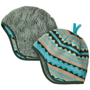 Cappello per bambini Patagonia Baby Reversible Beanie grigio Diamond Stripe: Snowmelt Blue