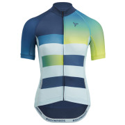 Maglia da ciclismo per donna Silvini Mazzana 2023 blu navy-turquoise