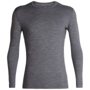 Maglietta da uomo Icebreaker Mens 200 Oasis LS Crewe grigio GritstoneHthr