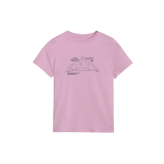 Maglietta da bambino 4F Tshirt Fnk F1199 Light Pink rosa chiaro LIGHT PINK