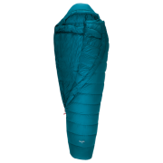 Sacco a pelo in piuma Robens Serac 600 -14°C Long blu Blue