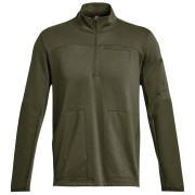 Maglione a collo alto da uomo Under Armour Tac Rival Job Fleece verde Marine OD Green / Marine OD Green / Marine OD Green