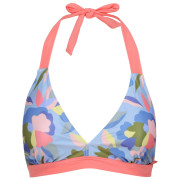 Costume da bagno da donna Regatta Flavia Bikini Top blu/rosa Abstract Floral Print