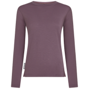 Maglietta sportiva da donna Icebreaker W Mer 150 Ace LS Tee viola/grigio Grey Plum