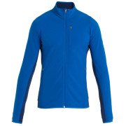 Felpa da uomo Icebreaker M Descender LS Zip blu Lazurite/Royal Navy