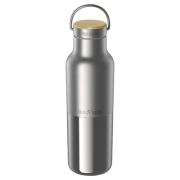 Thermos Klean Kanteen Rise Reflect 16oz (w/ Bamboo Cap) argento Brushed Stainless
