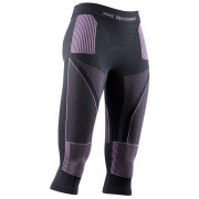 Mutande sportive da donna X-Bionic Energy Accumulator 4.0 Pants 3/4 nero/rosa CHARCOAL/MAGNOLIA
