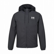 Giacca da uomo Under Armour Rival Wvn Windbreaker nero Black/Black/White