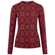 Maglietta sportiva da donna Kari Traa Edith Long Sleeve rosso ROUGE