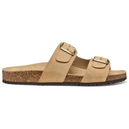 Pantofole da donna Geox D Brionia giallo/marrone LT TAUPE