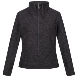 Felpa da donna Regatta Kizmit Full Zip grigio scuro Dk Grey Marl