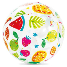 Palla gonfiabile Intex Lively Print Balls 59040NP bianco