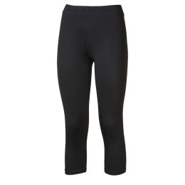 Leggings 3/4 da donna Progress Adriana 3Q nero