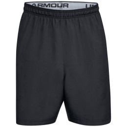 Pantaloncini da uomo Under Armour Woven Graphic Wordmark Short nero Black