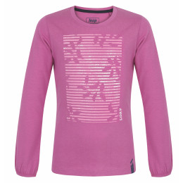 Maglietta da bambino Loap Bilanka viola Rosebud