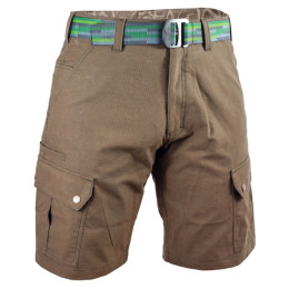 Pantaloncini da uomo Warmpeace Lagen marrone Brown