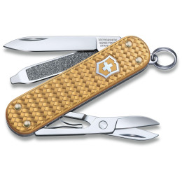 Coltello chiudubile Victorinox Classic Precious Alox oro Brass Gold