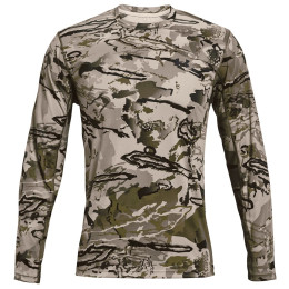 Maglietta da uomo Under Armour Iso-Chill Brush Line LS grigio UaBarrenCamo//Black
