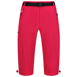 Pantaloni a 3/4 da donna Regatta Xrt Capri Light rosso Pink Potion