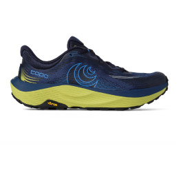 Scarpe da corsa da uomo Topo Ultraventure 5 blu/verde Blue / Lime