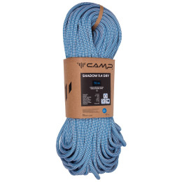 Corda da arrampicata Camp Shadow 9.4 Dry - 70m blu/bianco Blue / White