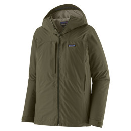 Giacca da uomo Patagonia M's Insulated Boulder Fork Rain Jkt verde Basin Green