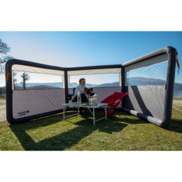 Paravento Vango Sentinel AirBeam Windbreak grigio GrayViolet