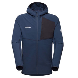 Giacca da uomo Mammut Madris Light ML Hooded Jacket Men 2022 blu marine
