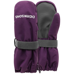Guanti invernali per bambini Didriksons Biggles Zip Mitten 9 viola Northen Purple