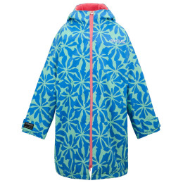 Cappotto antipioggia Regatta Junior Waterproof Changing Robe SBluFlPiLem azzurro SBluFlPiLem