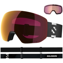 Occhiali da sci Salomon Radium Pro S Sigma (And Extra Lens) nero Black