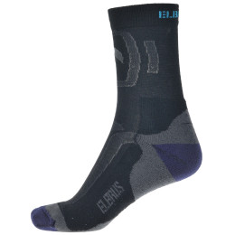 Calze Elbrus Kabru grigio Black/DarkGray/Navy/Turquise