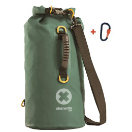 Borsa impermeabile Elements Gear Expedition 2.0 - 20L (1 popruh) verde forest green