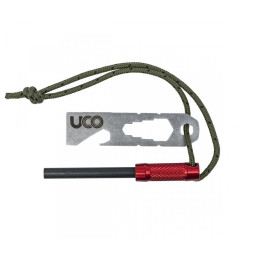 Pietra focaia UCO Survival Fire rosso Red