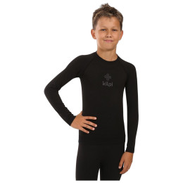 Maglietta sportiva per bambini Kilpi Nathan-Jb Black nero BLK