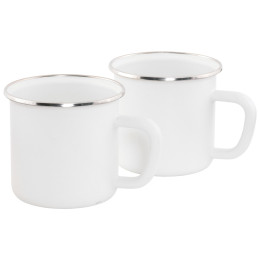 Set di tazze Outwell Delight Mugs bianco