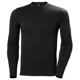 Maglietta funzionale da uomo Helly Hansen Lifa Merino Lightweight Crew nero Black