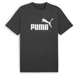 Maglietta da uomo Puma Ess No. 1 Logo Heather Tee grigio Dark Gray Heather