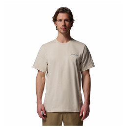 Maglietta da uomo Columbia CSC™ Outdoor Back Graphic Tee beige Dark Stone, Sun