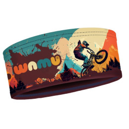 Fascia WAMU Mountain Bike arancione/blu