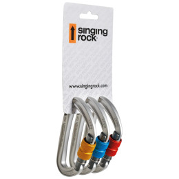 Moschettone Singing Rock COLT screw (3ks) grigio
