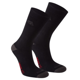 Calze Craghoppers NosiLife Twin Pck Socks nero/grigio Blk/DkLead
