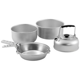 Set di stoviglie Easy Camp Adventure Cook Set M argento Silver